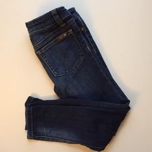 Little Girls Size 5 Dark Denim Joe’s Jeans